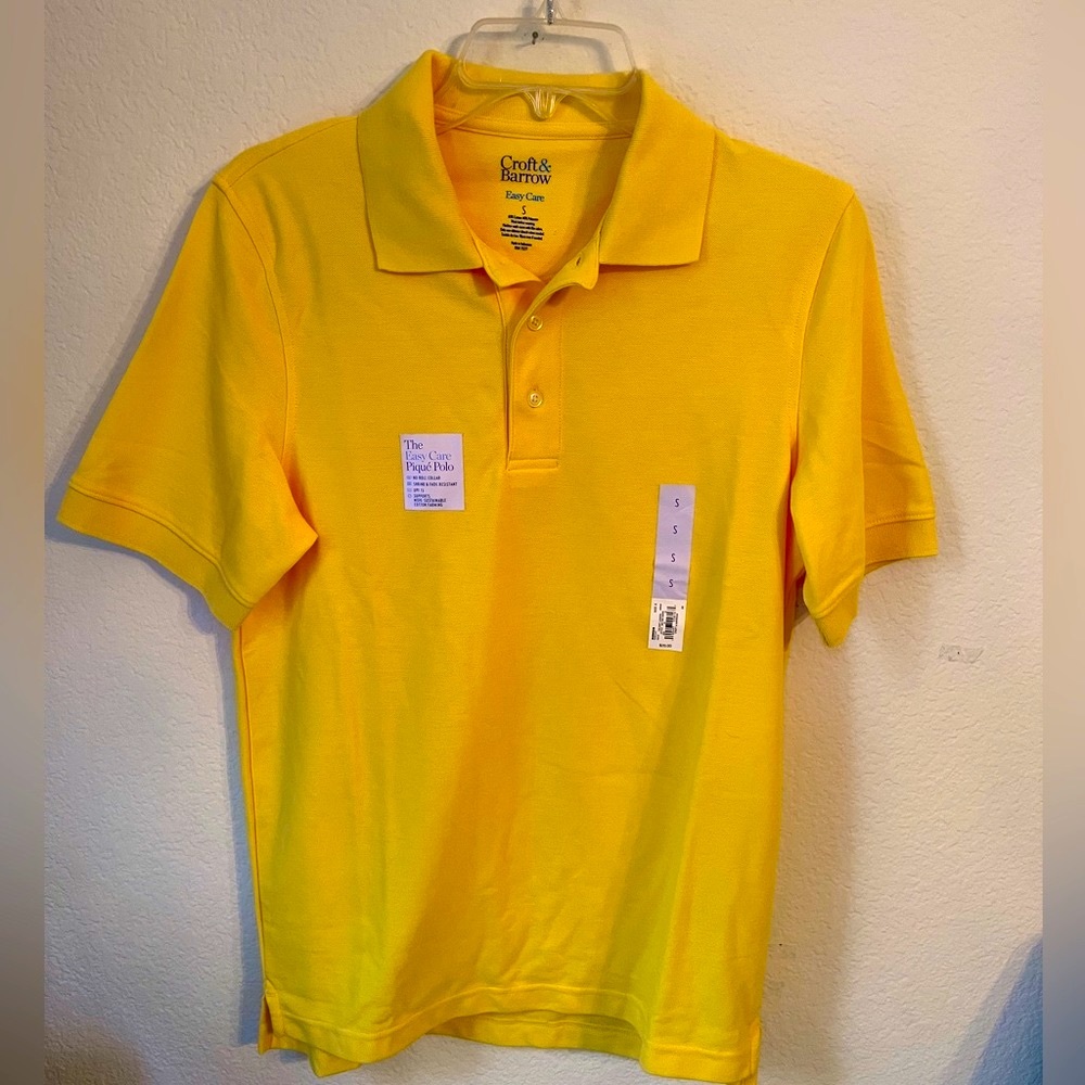Craft & Barrow easy care polo shirt size M
